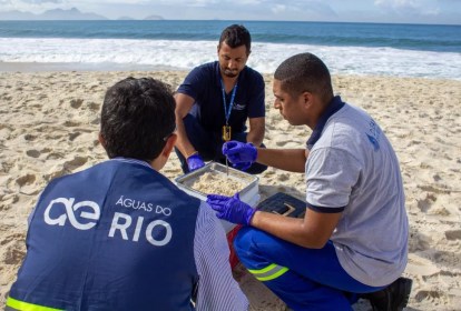 Projeto de monitoramento das areias das praias