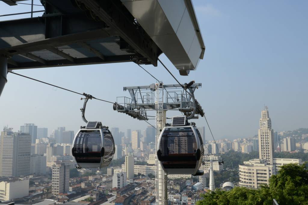 Anos depois: teleférico da Providência é testado para voltar a operar