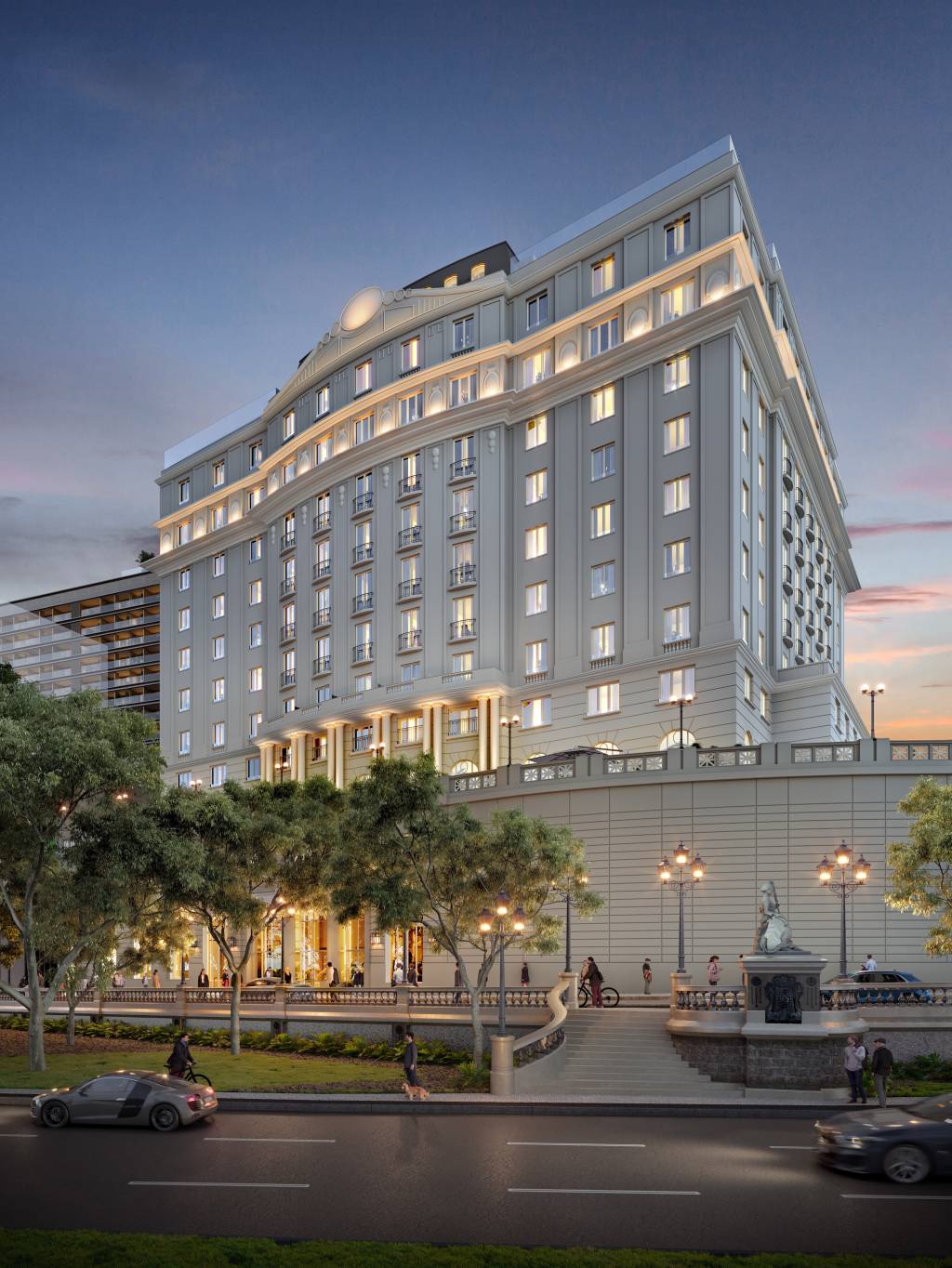 O preço do apartamento mais barato do residencial do antigo Hotel Glória