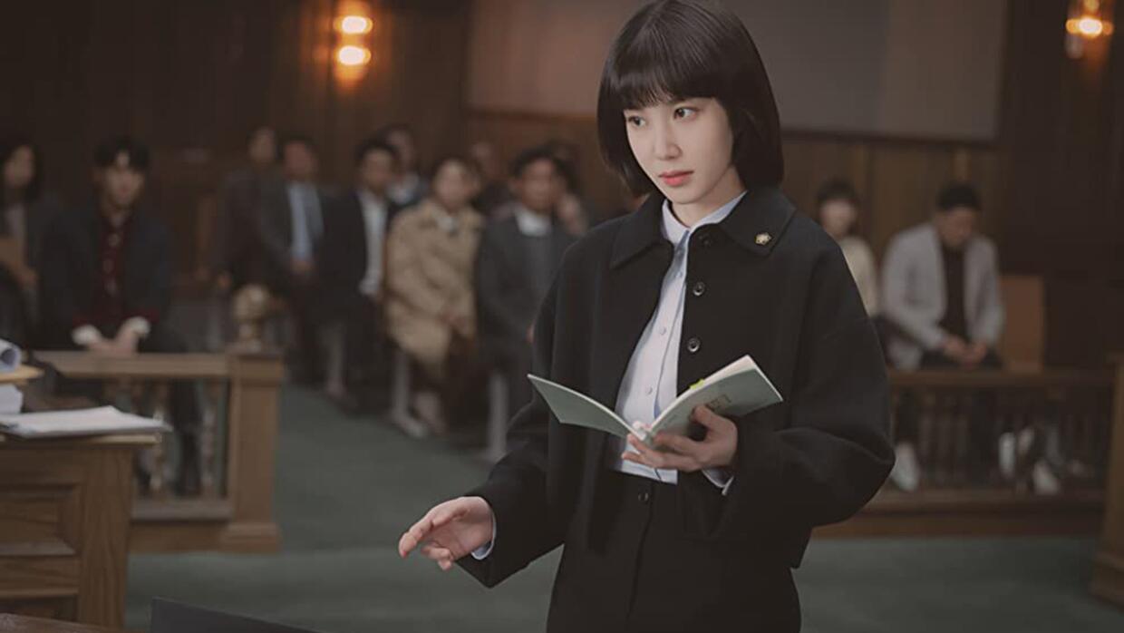 Atriz coreana da série da Netflix.