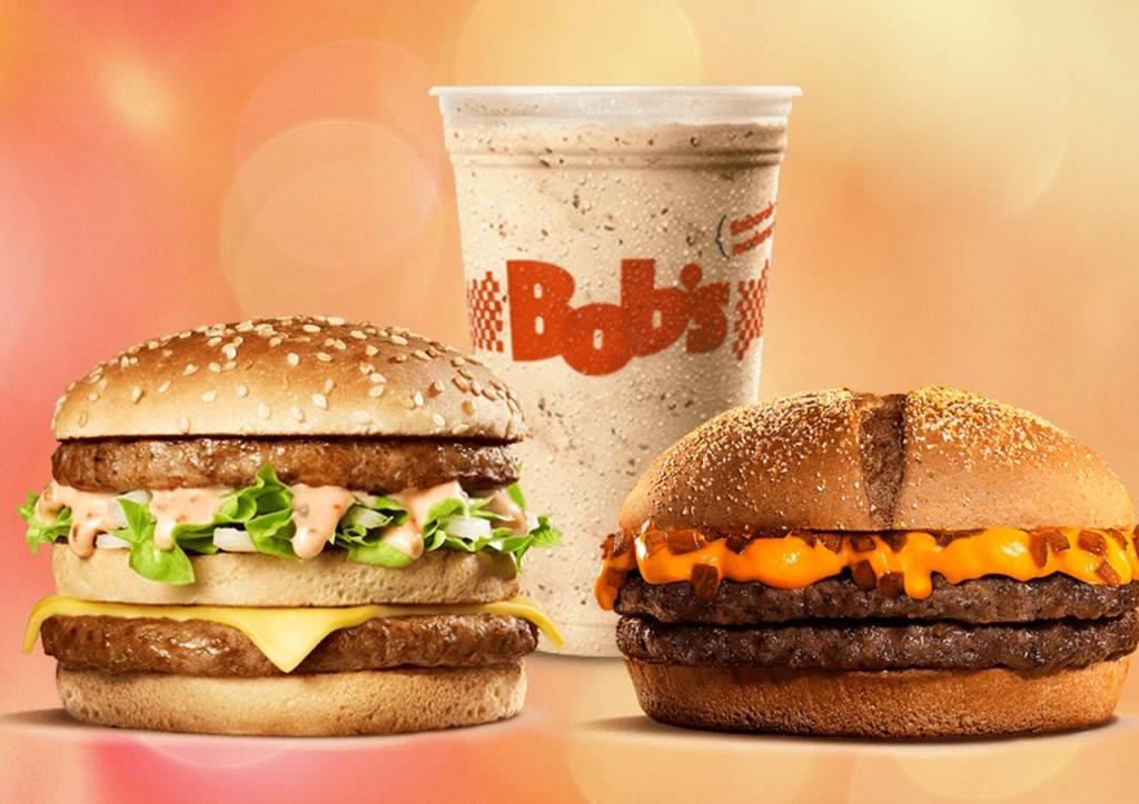 Bob’s-lança-promoção-Dupla-Bob’s Hambúrgueres: vários combos foram criados para grupos no Rock in Rio