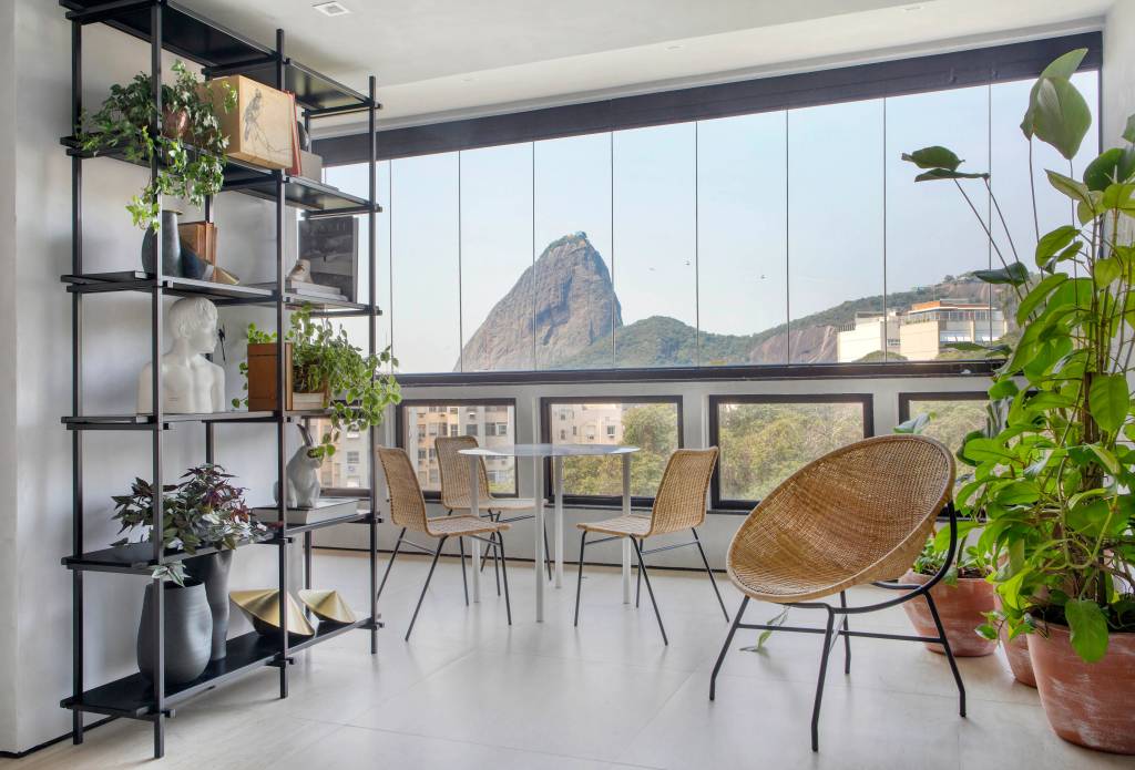 Apartamento de 126 m² possui vista para o Pão de Açúcar