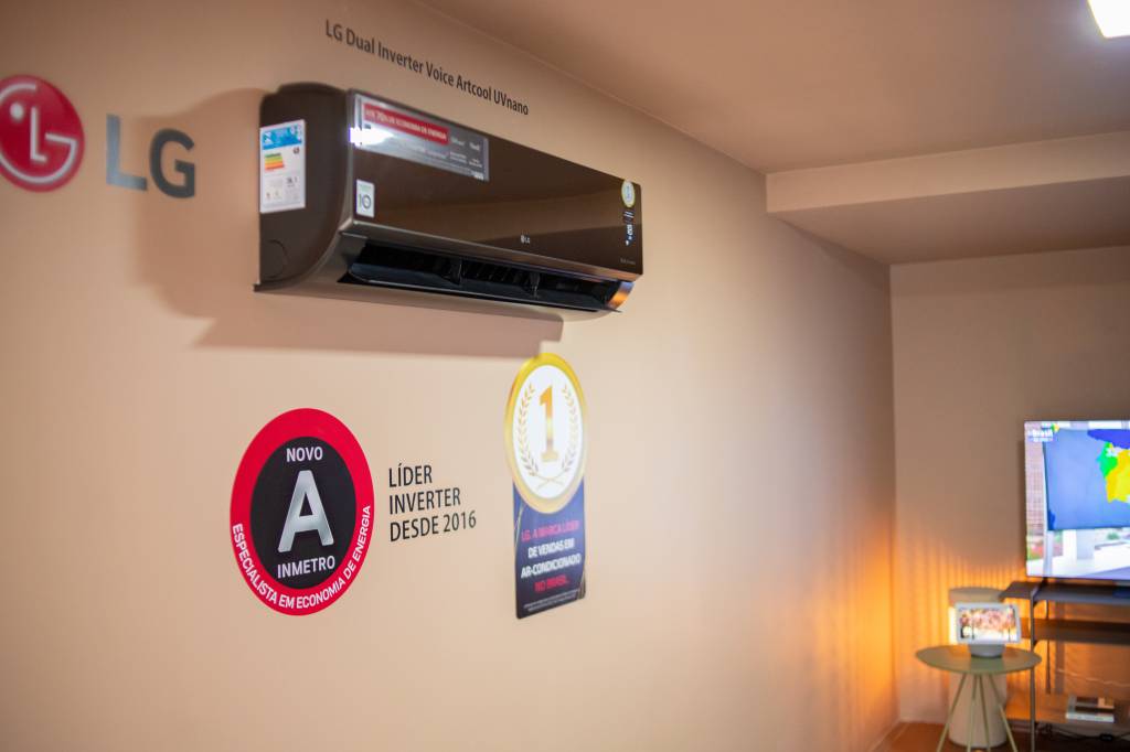 LG recebe selo A do Inmetro para ar-condicionado