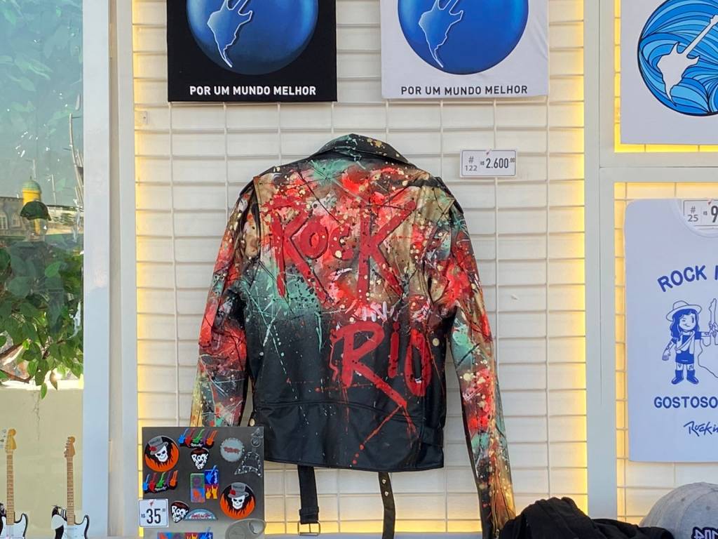 A jaqueta de milhões do Rock in Rio: peça exclusiva sai a 2600 reais