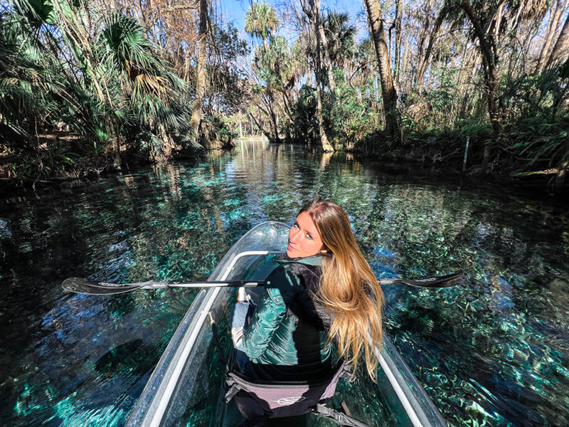 Um outro lado da Flórida: olhem a cor de Silver Springs!