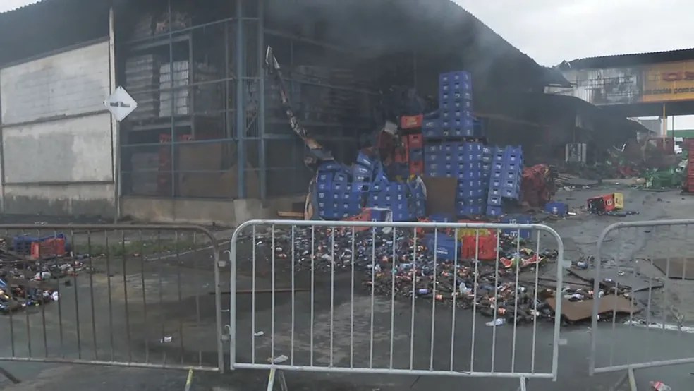 Como ficou o Ceasa após dois incêndios consecutivos em menos de 24 horas