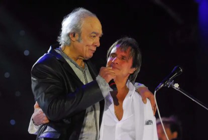 Erasmo e Roberto Carlos em 2009