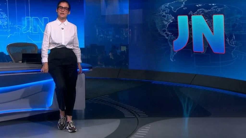 Renata Vasconcellos de tênis na TV: as melhores reações na internet