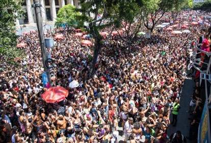 Bloco da Lexa em desfile no carnaval de 2023 Divulgação Fernando Maia Riotur