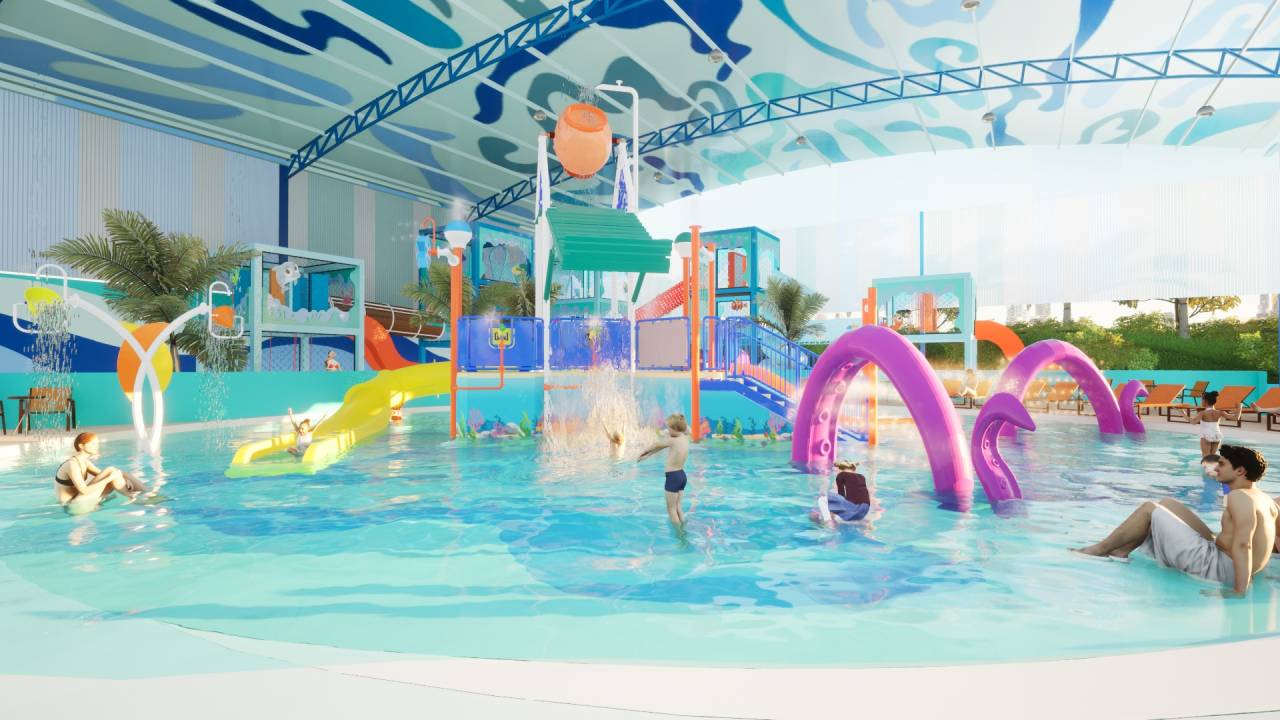 Bourbon Atibaia inaugura parque aquático em julho