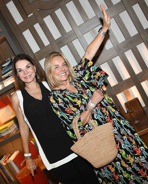 Patricia Mayer e Denise Stewart. Patricia Mayer e Denise Stewart.