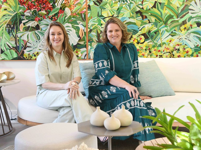 Vivian Reimers e Ana Cano. Vivian Reimers e Ana Cano.