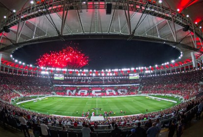 Foto mostra torcida do Flamengo no Maracanã