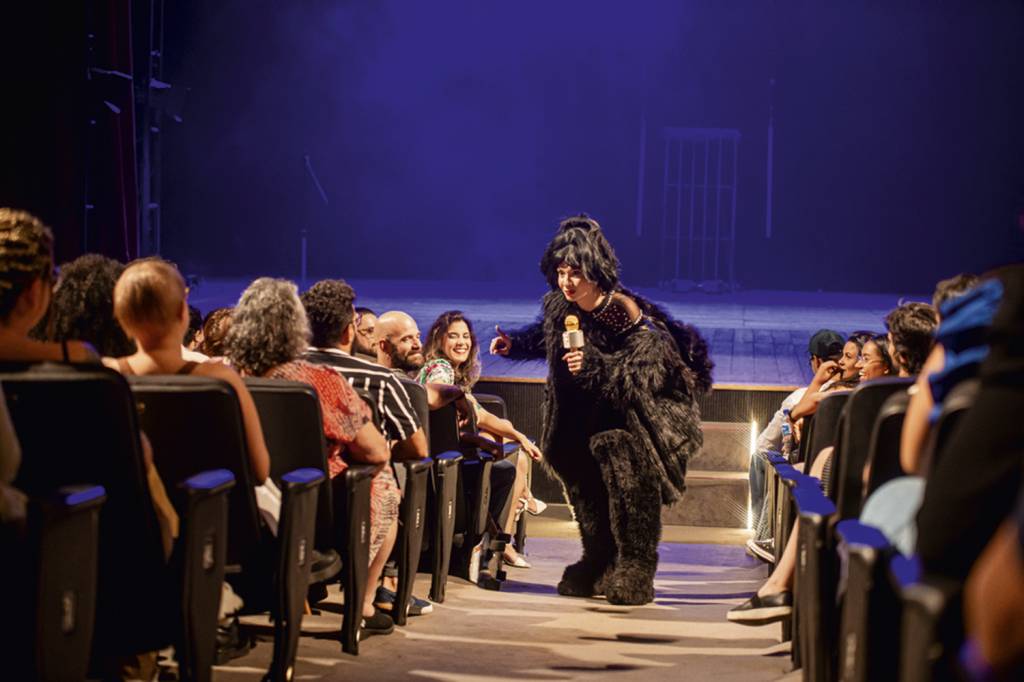 SAH_5979.jpg Teatro - Público esgota ingressos para ver o monólogo King Kong Fran