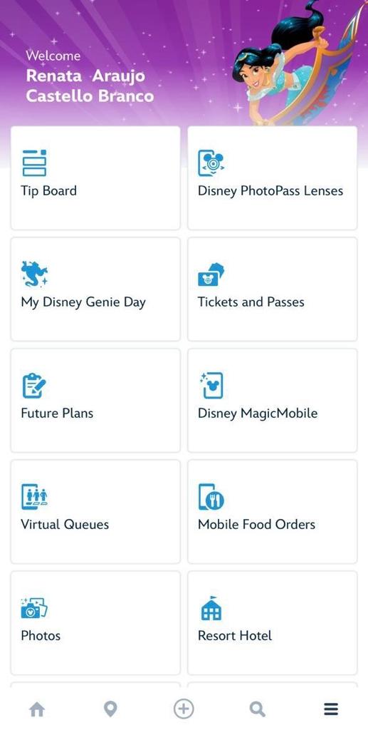 app my disney experience