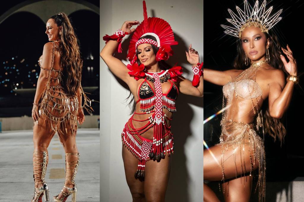 De Paolla a Sabrina, a lista completa de madrinhas de bateria do Carnaval