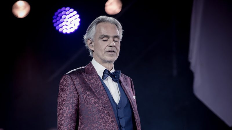 O que você precisa saber sobre o show de Andrea Bocelli no hotel Fairmont