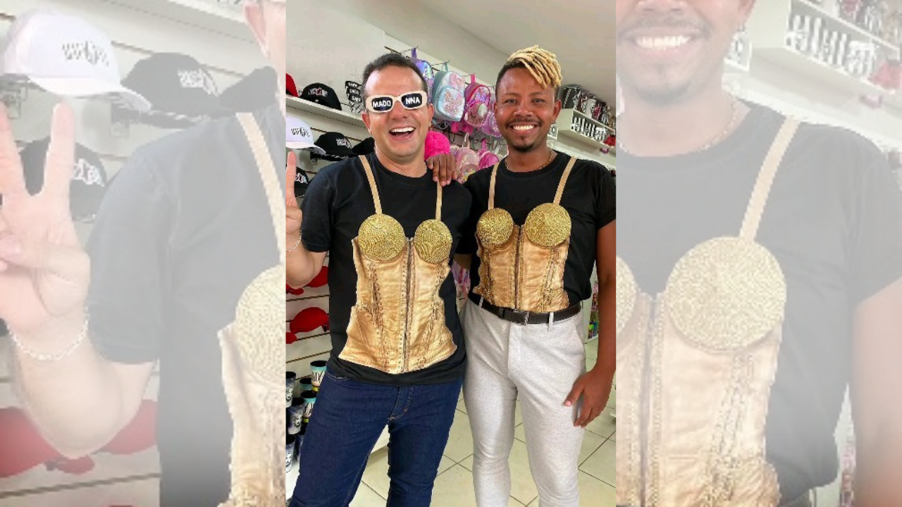 Quanto custam as lembrancinhas do show da Madonna nas lojas e camelôs