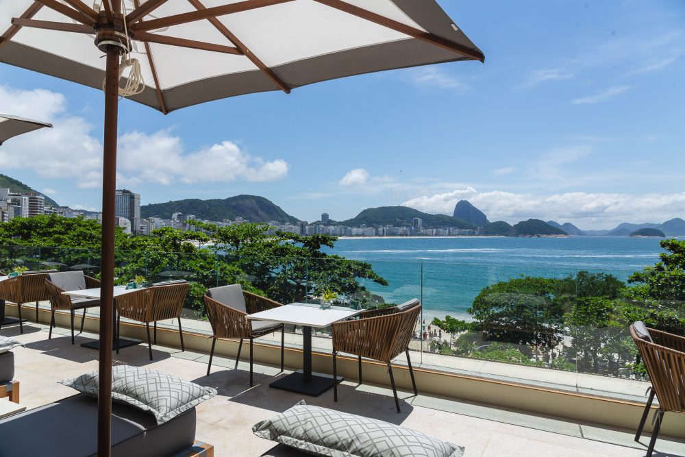 Gold Solarium, a nova varanda do Fairmont Copacabana