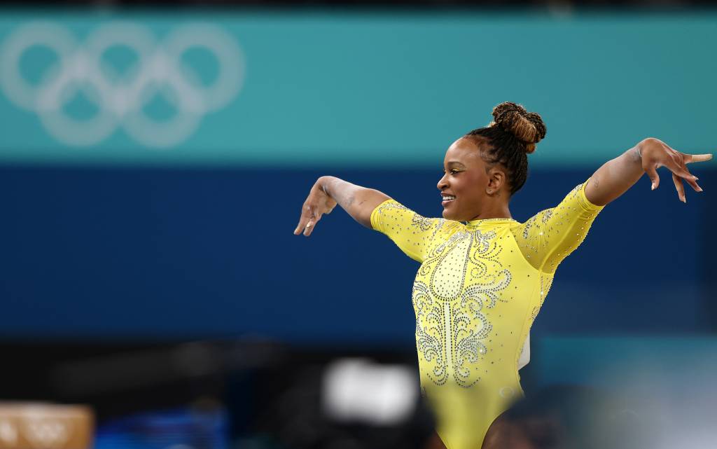 Por que Rebeca Andrade não quer disputar o individual geral em Los Angeles