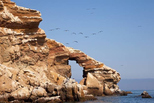Islas Ballestas, Peru Ilhas Ballestas, no Peru