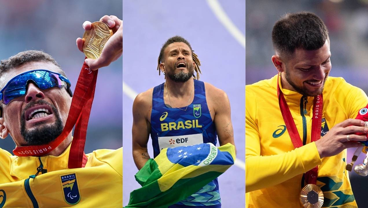 Só no primeiro dia de competições, atletismo paralímpico ganha três ouros