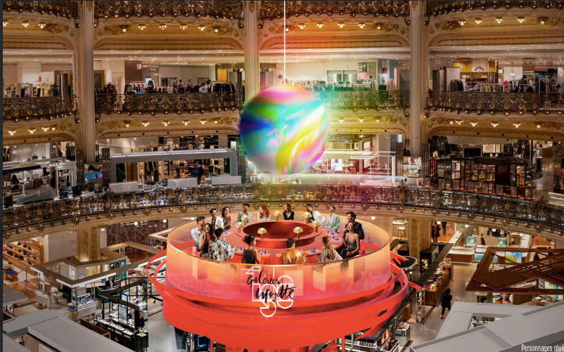 Galeries Lafayette, em Paris, completa 130 anos