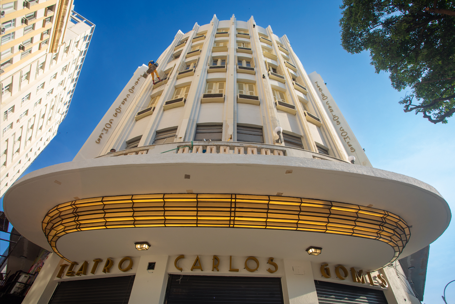 Boa fase: mais de vinte equipamentos culturais, como o Teatro Carlos Gomes, voltaram &agrave; ativa