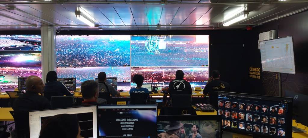 Inteligência Artificial é usada para localizar pessoas no Rock in Rio