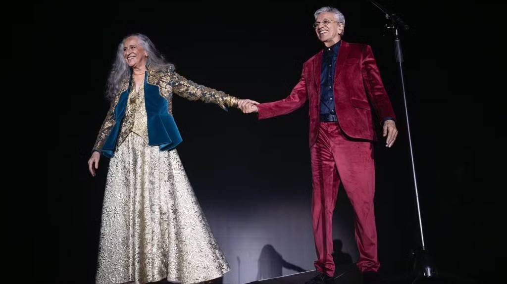 De volta! Caetano e Bethânia farão novo show no Rio em março de 2025
