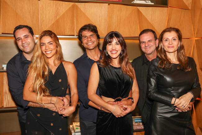 Eduardo Cavaliere , Victoria Henrique , Pedro Paulo, Tati Infante , Eduardo Paes e Cris Paes