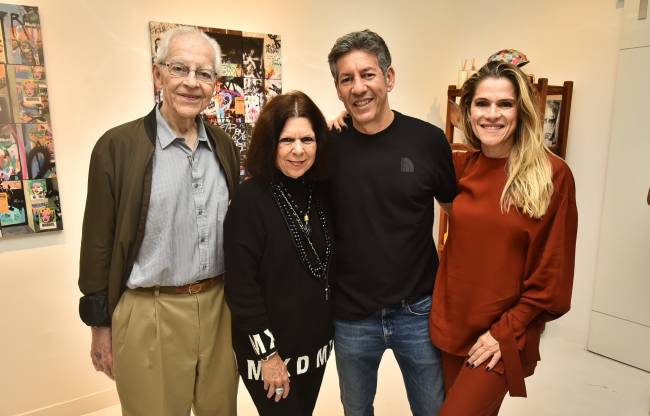 Paulo Bertazzi, Vanda Klabin, Rene Machado e ingrid Guimarães