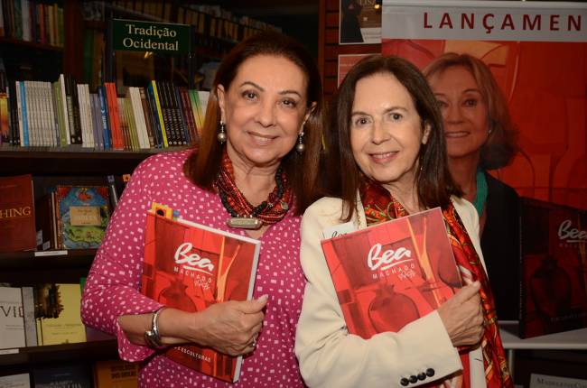 A embaixatriz Regina Acquarone e Undina Arnaoud