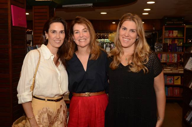 Bruna Furtado, Monica Chateaubriand e Bel Cabral