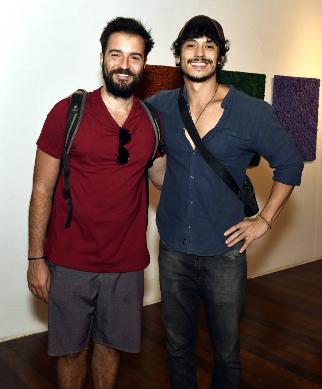 _DSC7011 Antonio Palhano e Willy Chung -Exposição MATO-À-MATA de WILLY CHUNG - DEZ 2024- CG