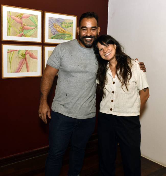 _DSC7090 Rena Machado e Debora Zapata -Exposição MATO-À-MATA de WILLY CHUNG - DEZ 2024- CG