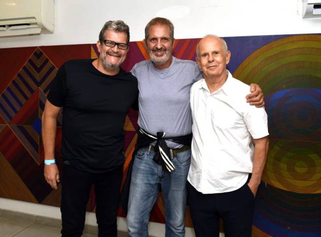 _DSC7141 - Geraldinho Magalhães , Antônio Carlos Miguel e Ronaldo Bastos - SHOW MARCOS VALLE 30 ANOS DUBAS - DEZ 2024 - CG