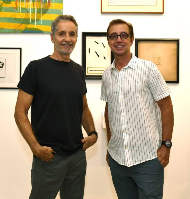 _DSC8331 Pedro Guimarães e Nando Grabowsky - Galeria FLEX