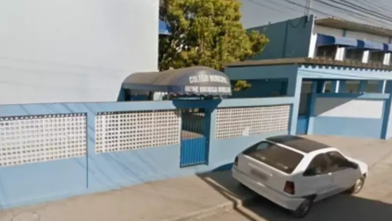 Colégio Municipal Irene Barbosa Ornelas, no bairro Jardim Catarina, em São Gonçalo