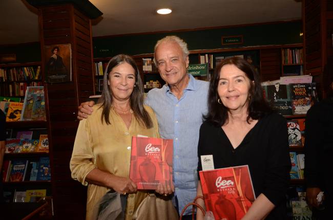 Zezé e Luiz Libretti com Leonor Junqueira