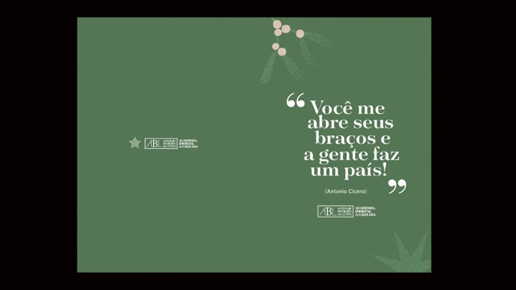 Cartões de Natal da ABL somem (devem estar com as vigas da Perimetral!)