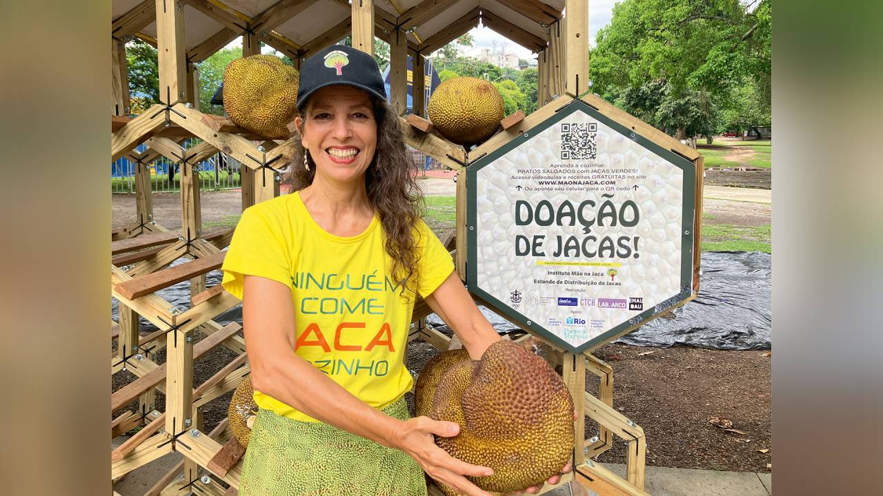 Atitude transformadora: Marisa fundou o projeto Mão na Jaca, que ensina a utilizar a fruta no preparo de pratos salgados