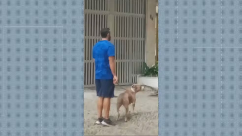 Vendedor de coco é atacado por pitbull sem focinheira em Copacabana