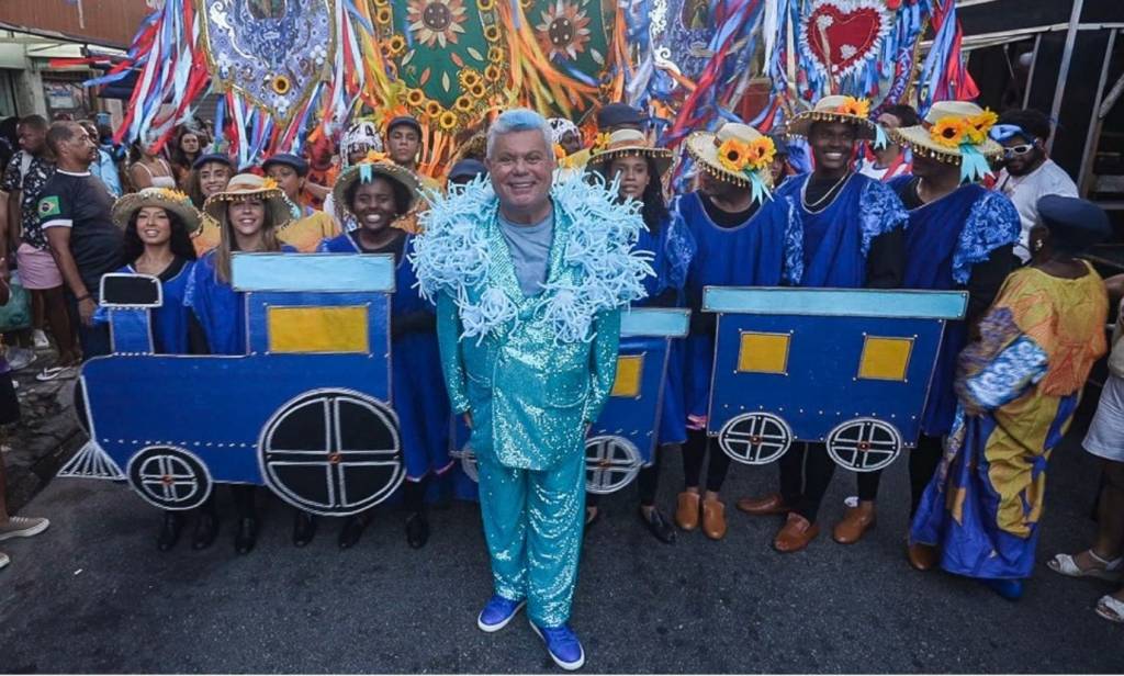 Estreia amanhã quadro sobre enredo das Escolas de Samba com Milton Cunha