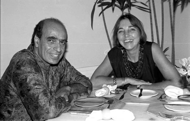 img341 O casal Marina Colassanti e Affonso Romano de e Sant'Anna - PAX DELICIA - Dez 1993 - CG(4)