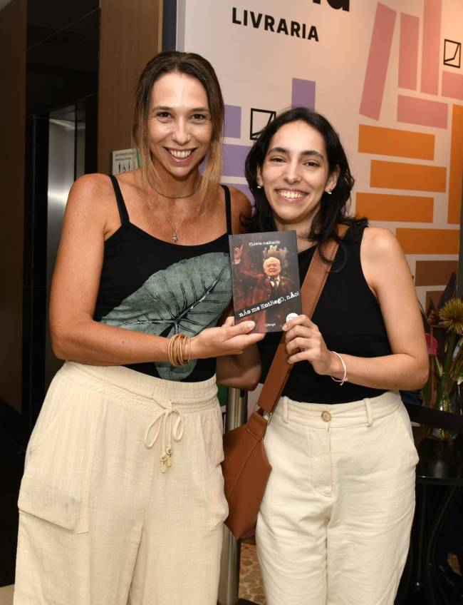 _DSC3116 Melina Bial e Clarissa Stycer - Livro - NÃO ME ENTREGO NÃO - FEV 2025 - CG