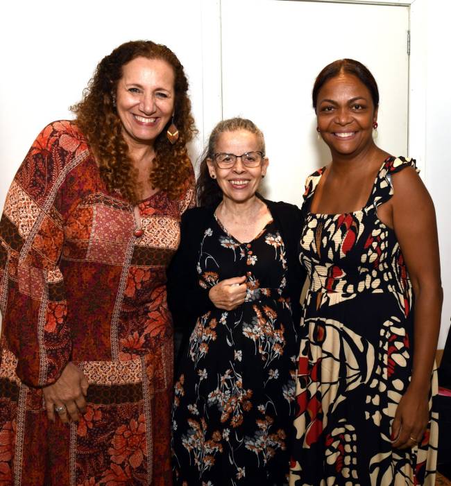 Jandira Feghali, Cristina Pereira e Marize Mattos