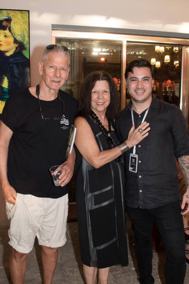 Daniel Feingold, Vandinha Klabin e Rodrigo Andrade