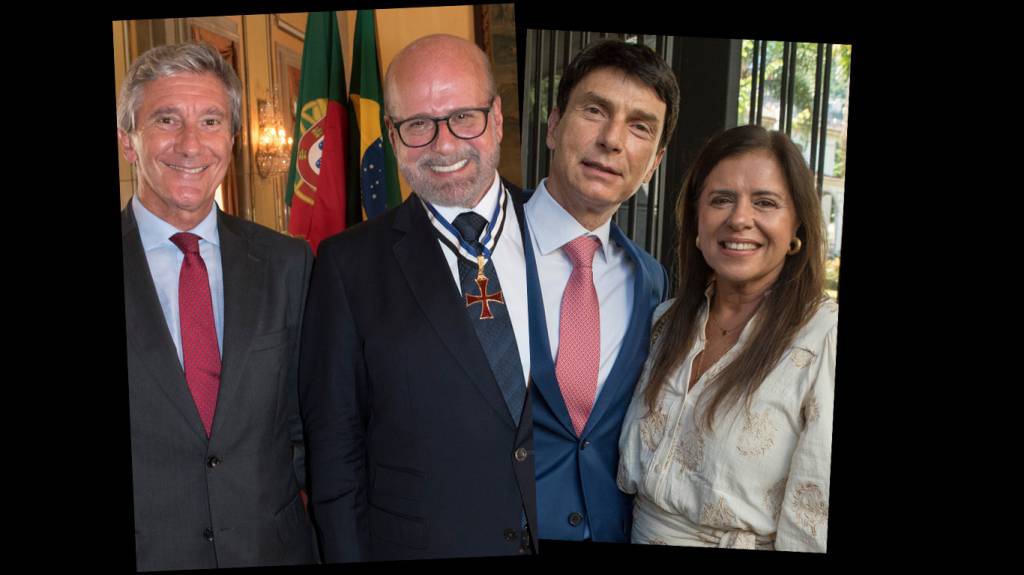 Desembargadores cariocas recebem medalha de Comendador de Portugal