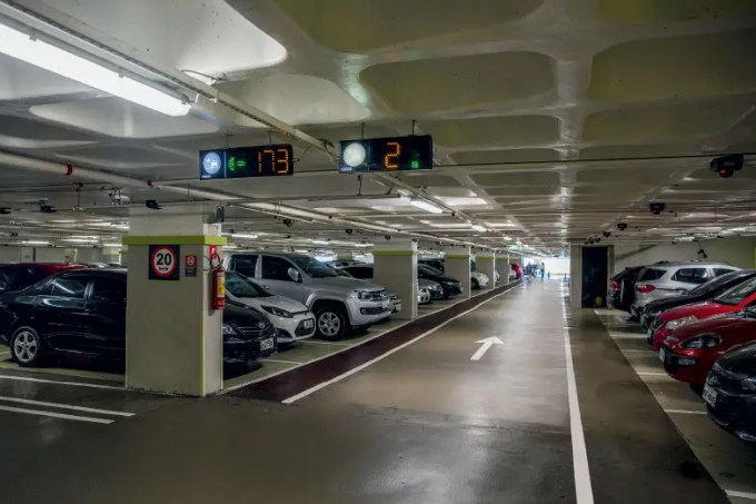 estacionamento de shopping